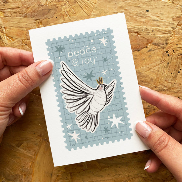 Peace & Joy Christmas Card