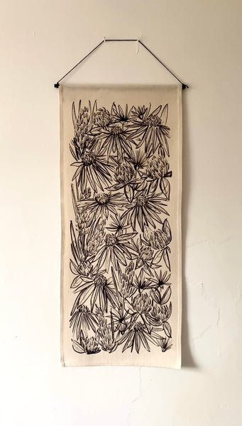 - Ready Made - Wildflower Wall Hanging 36cm x 84cm