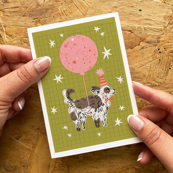 Chihuahua Birthday Card