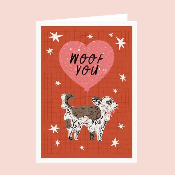 Woof You Card
