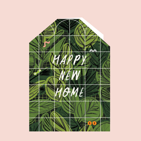 Happy New Home Indoor Jungle Card