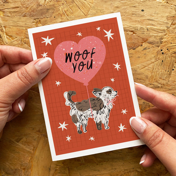 Woof You Card