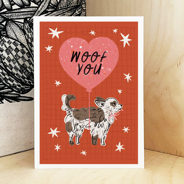 Woof You Card