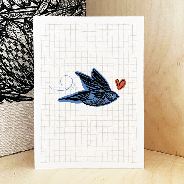 Lovebird Print - A5