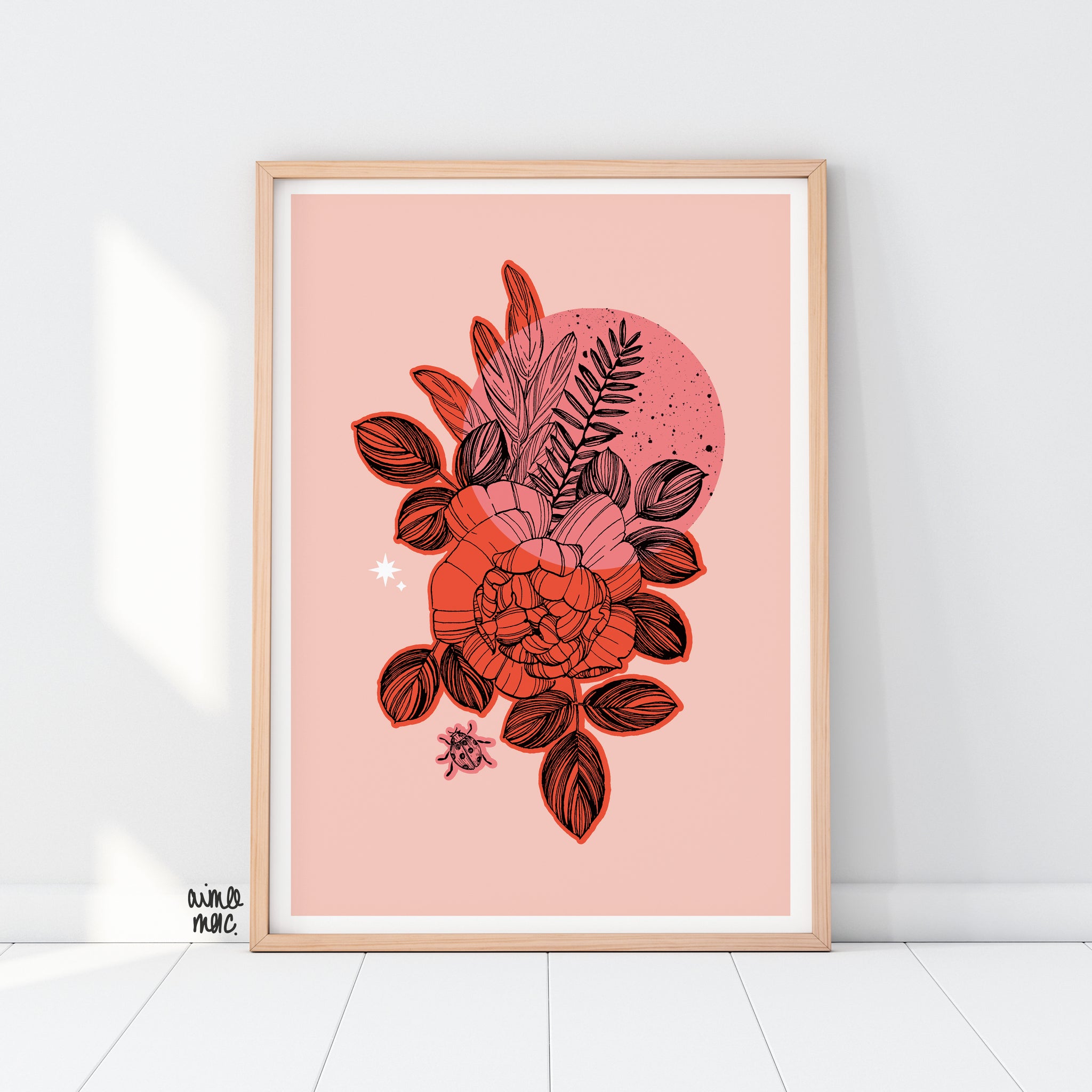 Rose & Sage Print
