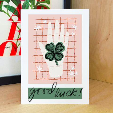 Lucky Clover Card