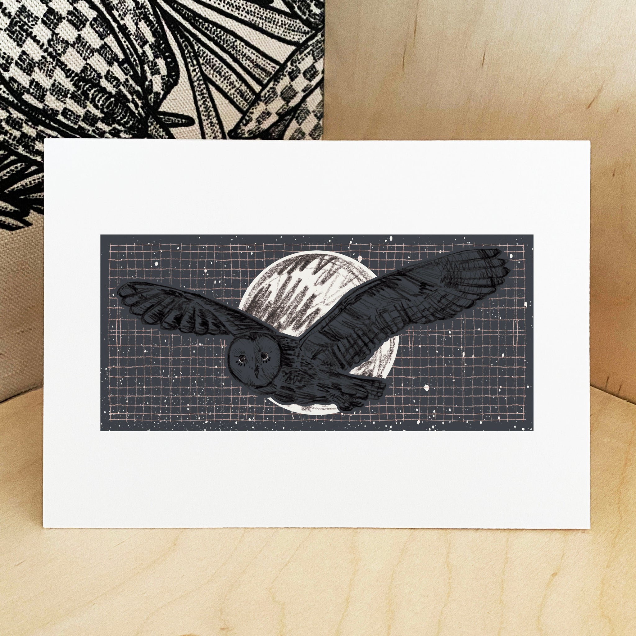 Night Owl Print - A3