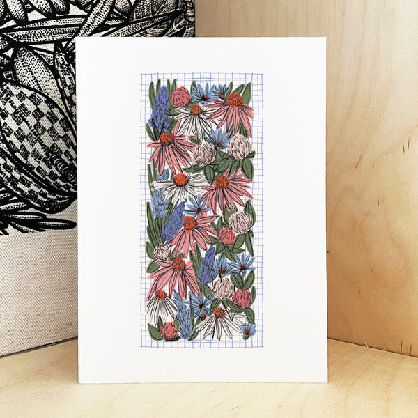 Wildflower Print - A3