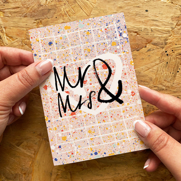 Inclusive Confetti Wedding Cards - Mr&Mrs / Mr&Mr / Mrs&Mrs