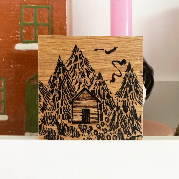 Oak Cabin Block - Scandi Lodge