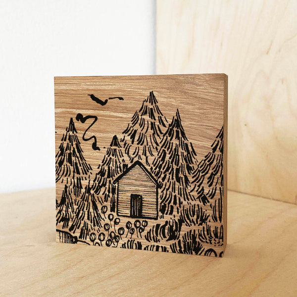 Oak Cabin Block - Scandi Lodge