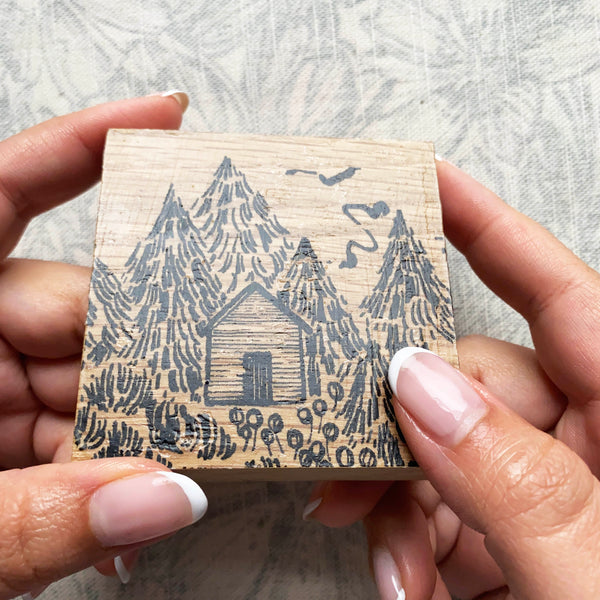 Oak Cabin Block - Scandi Lodge