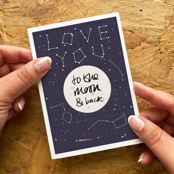 To the Moon & Back card